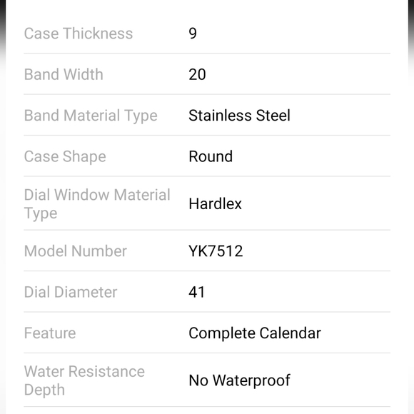 Quartz Black and Blue Casual Watch - Picture 5 of 7